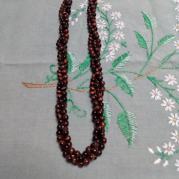 Dragon's Eye 3 Strand Necklace - Picture 2 of 5